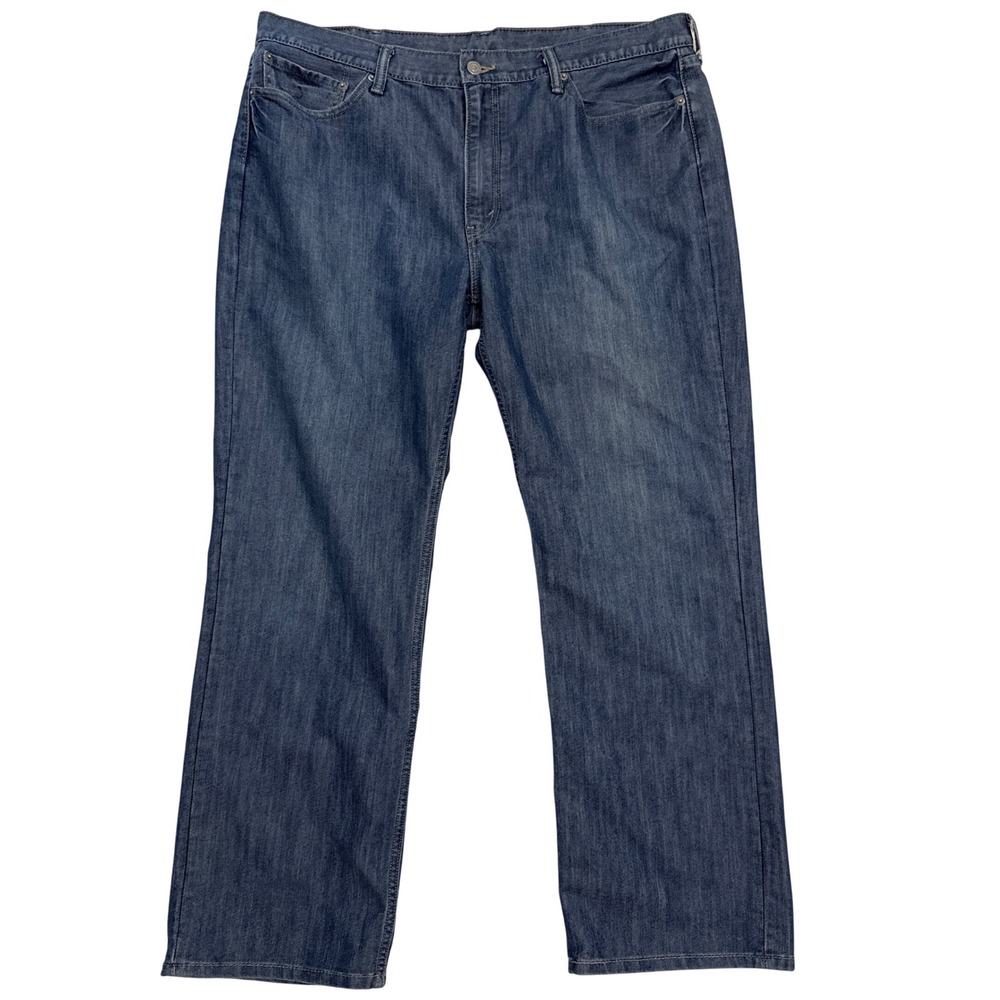Levi's 514 Straight Fit Jeans Mens 40x30 Blue Medium Wash Denim Pants